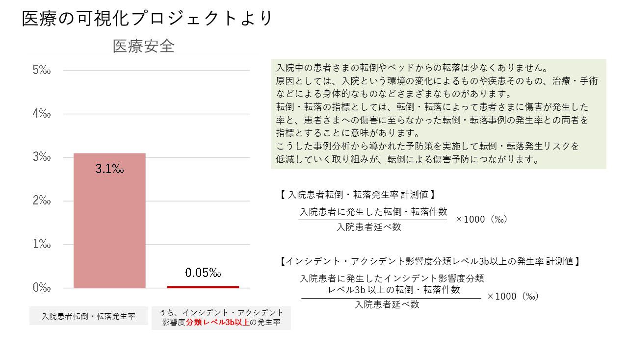医療可視化プロジェクトより　安全医療